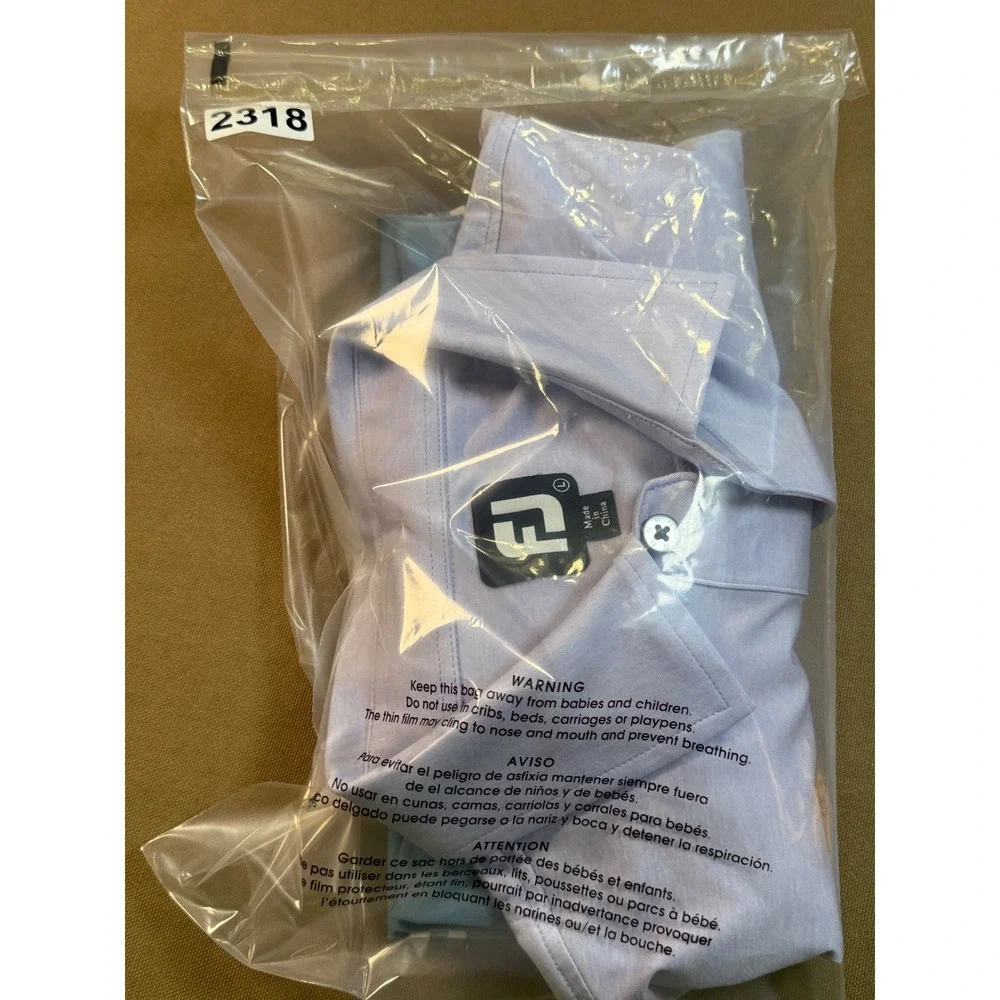 Mens FootJoy FJ Ryder Cup 2020 Echelon Golf Polo‎ Shirt Size L